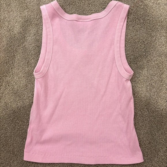 Universal Thread Light Pink Ribbed Tank Top - Picture 3 of 3